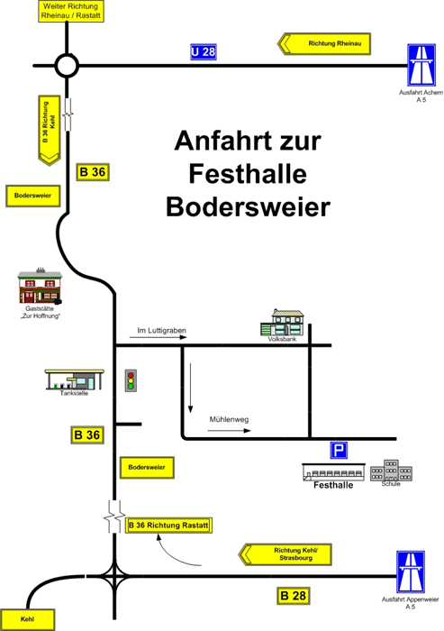 Anfahrt Halle Boderswweier groß